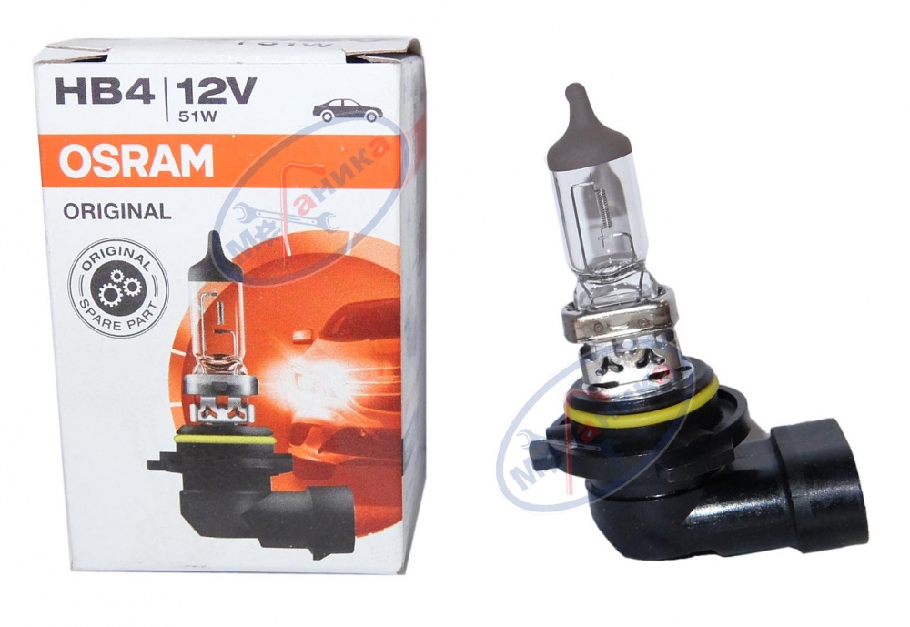 Лампа галог HB4 12V55W (Osram) P22d