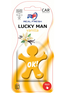 Ароматизатор на дефлек (Real Fresh) LUCKY MAN Vanilla