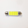 Светодиод 12V Т11х41 (LEDFOOT) C5W  41мм салон, номерн.знак  белые