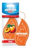 Ароматизатор подвес картон (AREON) REFRESHMENT Персик 704045319
