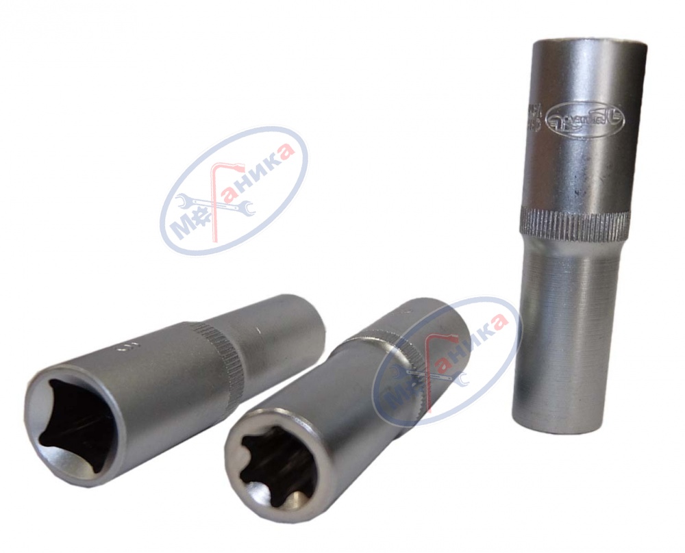 Головка Torx  E16 1/2" (АвтоДело) удлин (15013) 39226
