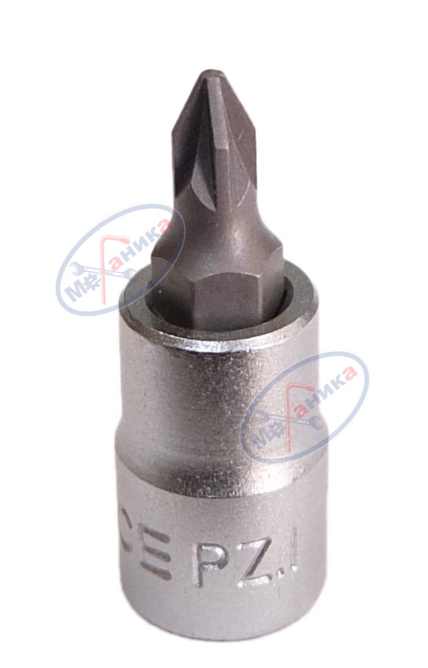 Головка со вставкой крест PZ1 1/4" L 32 мм (Force) 322321