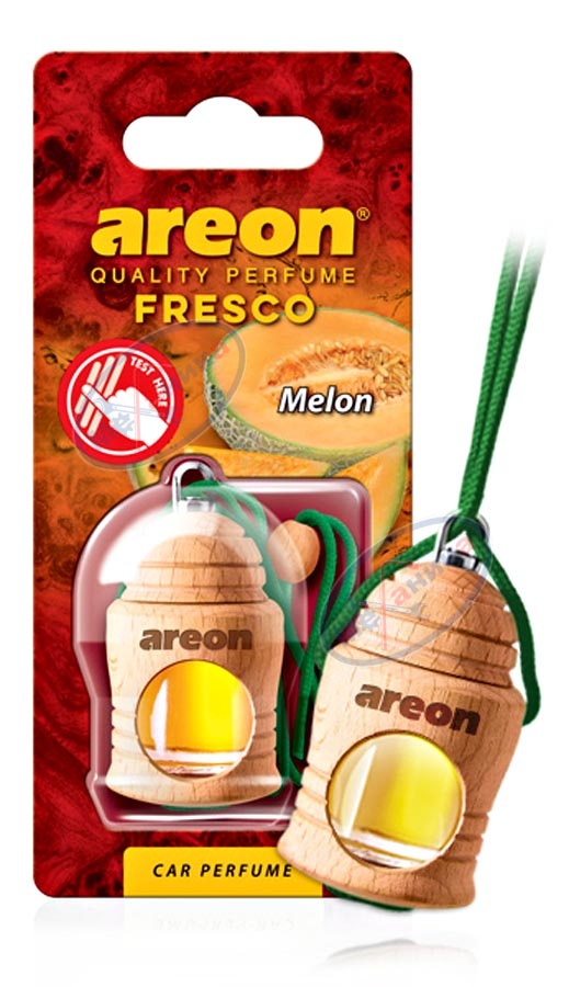 Ароматизатор подвес жидкий (AREON) FRESCO Дыня бутылочка 704051316