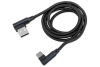 Кабель USB2.0/ Type C (Arnezi) 2,4А, 1,0 метр, черный, угловой, коробка ПВХ A0605029