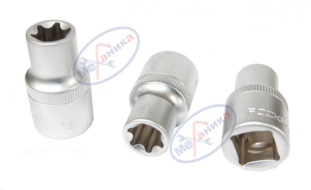 Головка Torx  E14 1/2" (ROCK FORCE) 