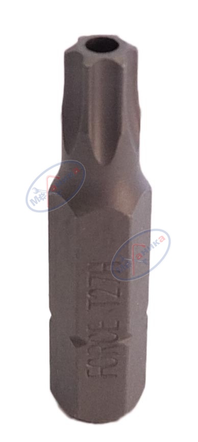 Вставка 1/4" Torx Т27H 30мм с отверстием (Force) 1273027