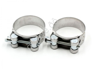 Хомут 86-91 силовой (Маяк) 2шт к-кт (нерж.)