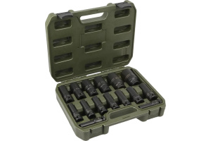 Головки набор 1/2" ударные удлинен 15 пр (ДТ) 