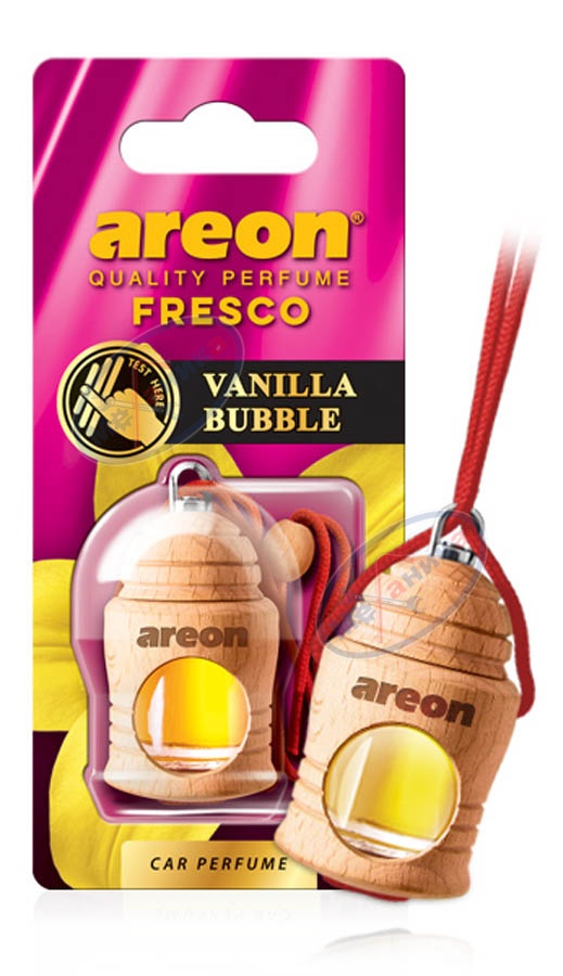 Ароматизатор подвес жидкий (AREON) FRESCO Ванила Бабл бутылочка 704051330