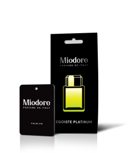 Ароматизатор подвес картон (AREON) MIODORE - Egoiste platinum MDKP-6