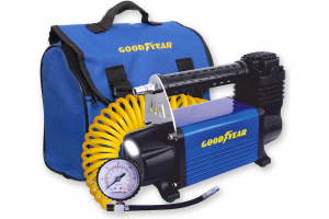 Компрессор Goodyear (Goodyear) 240Вт питание от АКБ винт/ шланг 50л/мин GY50L LED