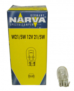 Лампа 12V21/5W (Narva) (б/ц)  (ходовые огни КАЛИНА ГРАНТА) 17919