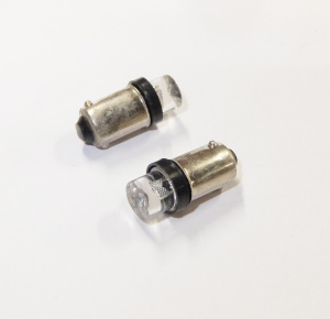 Светодиод 12V Т8 (LEDFOOT) T4W   белый  BA9S 