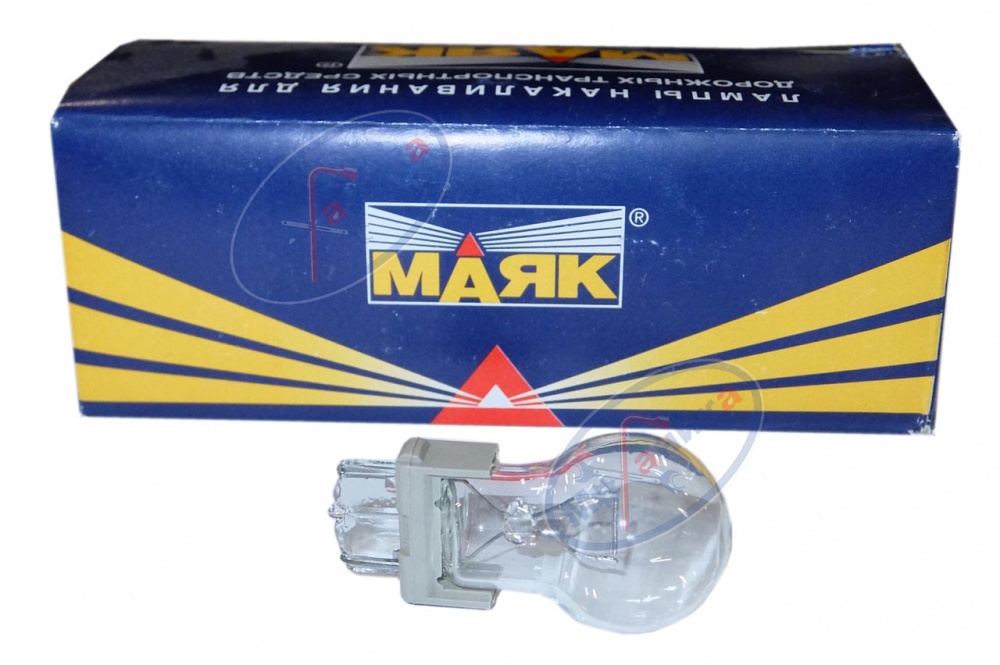 Лампа 12V21W (Маяк) (иномарки) W2.5x16d 61156 