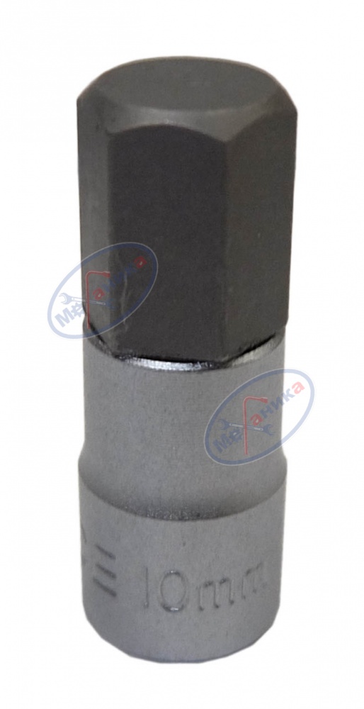 Головка со вставкой шестигр 10 мм 1/4" L 32 мм (Force) 3243210