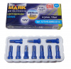 Светодиод 12V Т5 (Маяк) BLUE (панель приборов) 3SMD W2,0х4.6D
