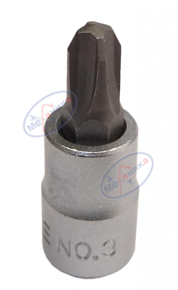 Головка со вставкой крест РН3 1/4" L 32 мм (Force) 321323