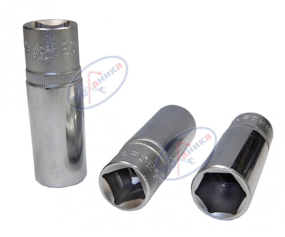 Головка свечная *16 1/2" 6 гр (Force) 807416