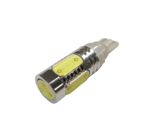 Светодиод 12V Т10W (MEGAPOWER) (W2,1x9,5d) 4 SMD MEGA WHITE 6000K 300лм OLD