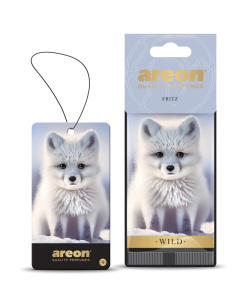 Ароматизатор подвес картон (AREON)  "WILD" Fritz  (Песец)