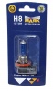 Лампа галог H8 12V35W+30% (Маяк) Super White блистер 52820SW/BL