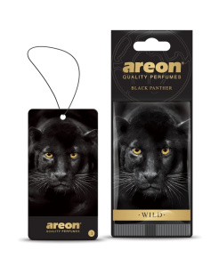 Ароматизатор подвес картон (AREON)  "WILD" Black Panther new Пантера