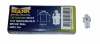 Светодиод 12V Т5 (Маяк) WHITE (панель приборов) (с патроном) 1SMD ВАХ8,7D