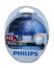 Лампа галог H3 24V70W (PHILIPS) Blue Vision к-т2шт 13336MDBVS2