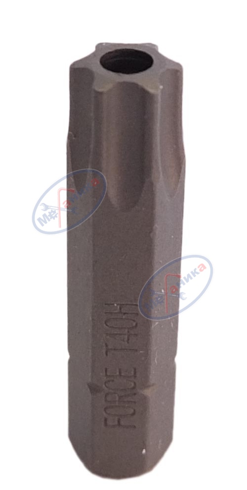 Вставка 1/4" Torx Т40H 30мм с отверстием (Force) 1273040