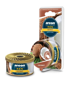 Ароматизатор на панель гель (Areon) "GEL KEN BLISTER"  Кокос 704-AKB-13