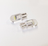 Светодиод 12V Т10 (LEDFOOT) Canbus Glass COB 6000k купольная для W5W  белые