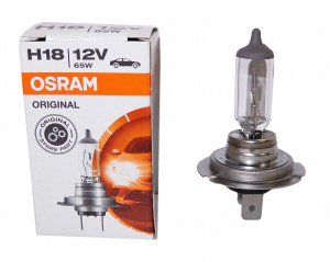 Лампа галог H18 12V65W (Osram) 6PY26D-1 K1 H18 ORIGINAL LINE