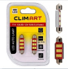 Светодиод 12V Т11х41мм 12LED (Clim Art) SV8.5 (C5W/41mm)/к-т 2 шт. салон, номер знак CLA00508