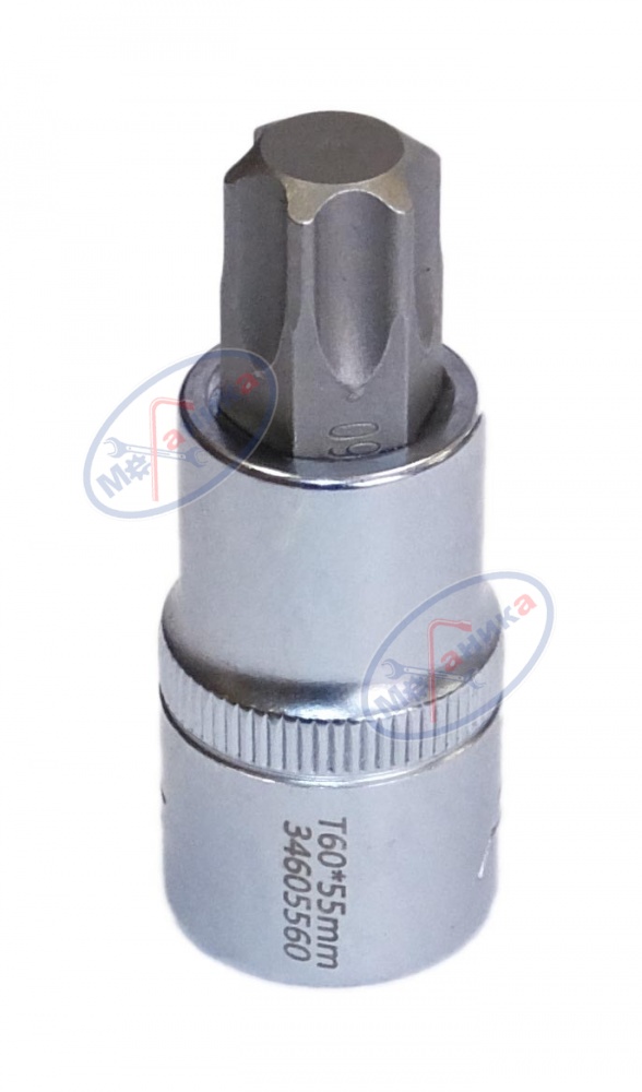 Головка со вставкой Torx T60 1/2" 55мм (FORSAGE)