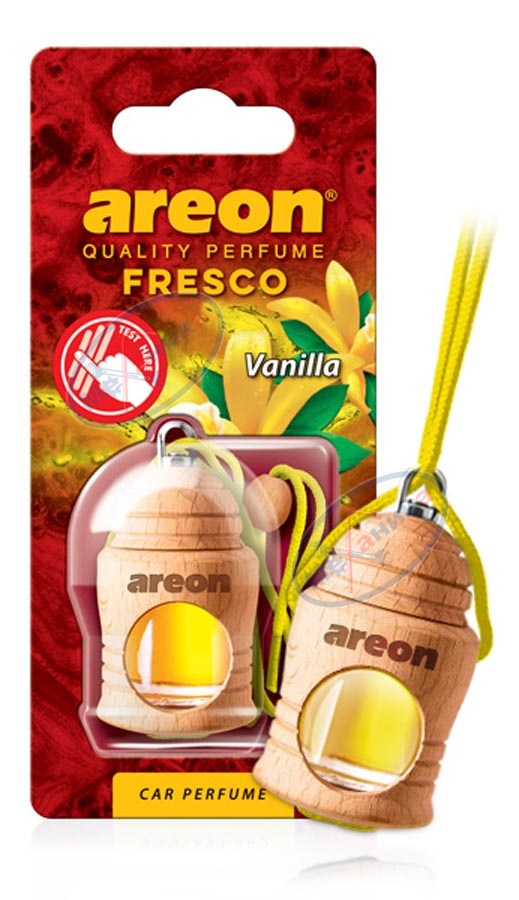 Ароматизатор подвес жидкий (AREON) FRESCO Ваниль бутылочка 704051303